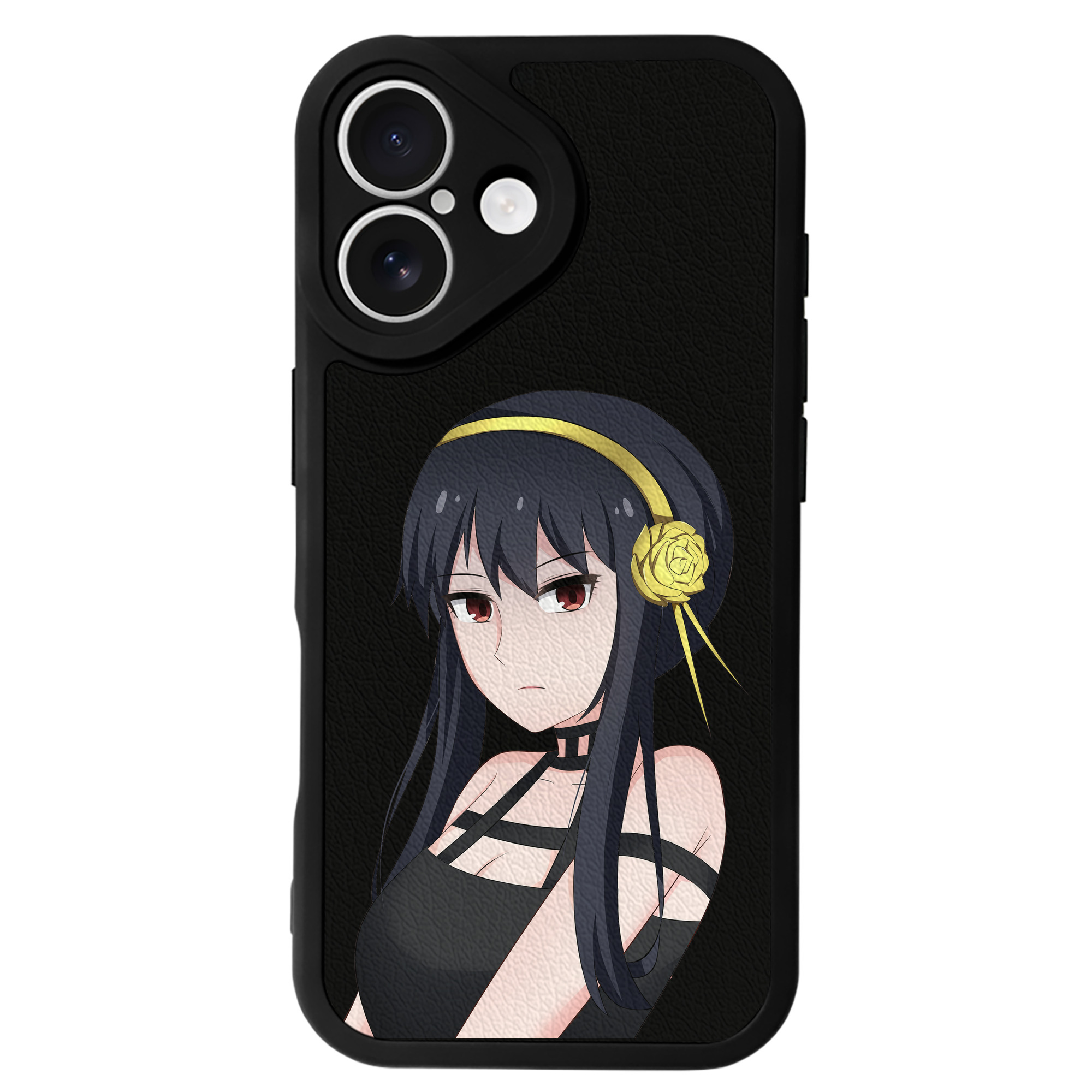 （画像用） SPY×FAMILY间谍家家酒 【iPhone 16シリーズ対応】シリコンスマホケース（レザー調） 材質：シリコン